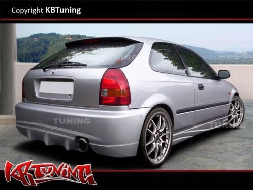 Honda Civic na 1996 Achterbumper BM