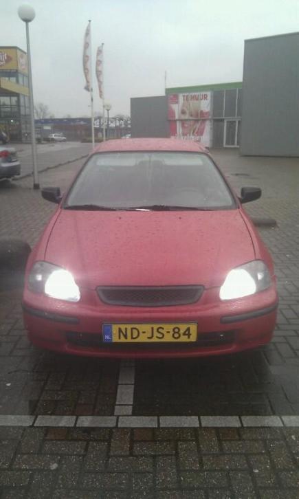 Honda Civic TURBO 1.4 IS snel en zuinig ek  vtec crx ed eg