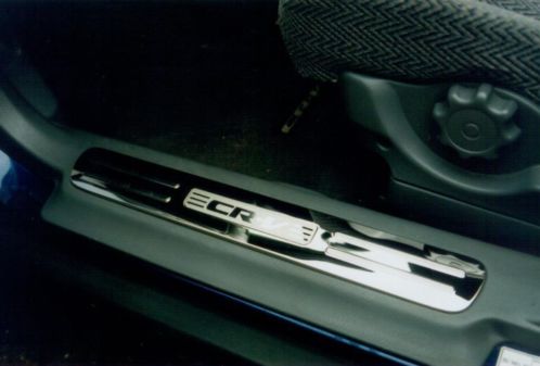 Honda CR-V 4 delige set verchroomde instaplijsten