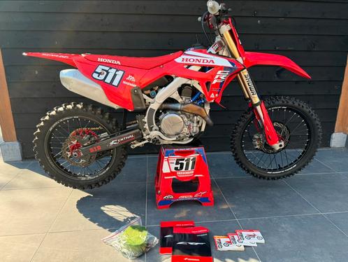 Honda crf 450r 2022 25 uur 1e eig cmt carbon worksconection