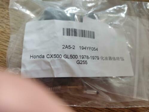 Honda CX500 carburateur revisie sets