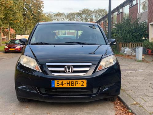 Honda FR-V 1.7 I 2006 Zwart 6-zitter - trekhaak en airco -