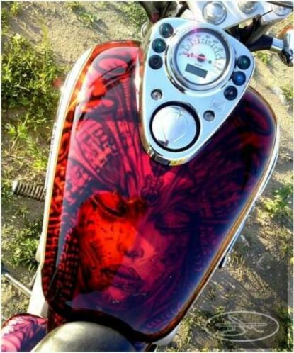 Honda Harley Yamaha Airbrush