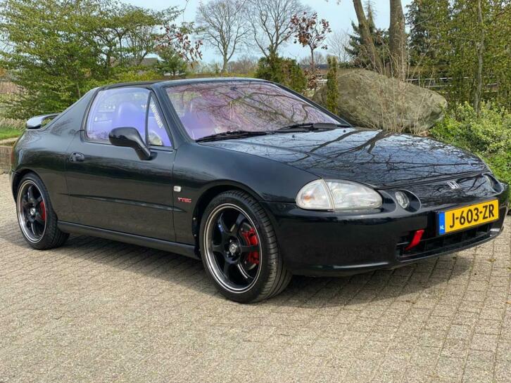 Honda Honda CRX 1993 Zwart 1.6 vtec nieuwe apk