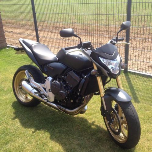 Honda Hornet 600cc. Mat zwartgoud