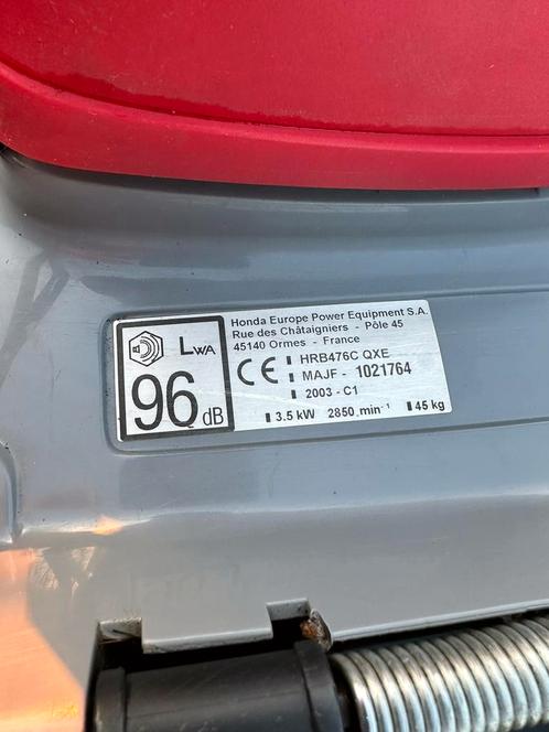 Honda HRB476C benzinemaaier 47CM wals aangedreven.