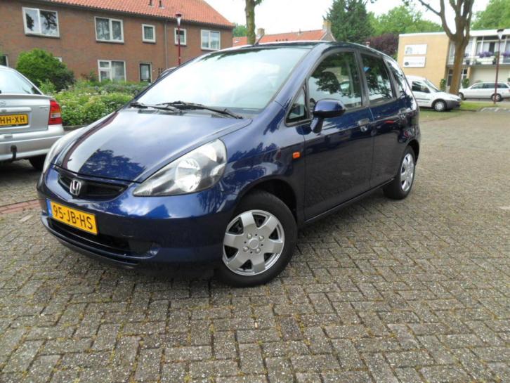 Honda Jazz 1.4 I LS 2002 Blauw Dealerauto  Garantie TOPPER