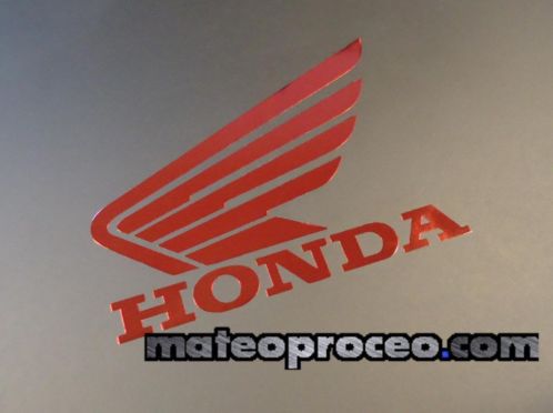 HONDA Label  Sticker  Badge  Logo 60mm x 48mm 208