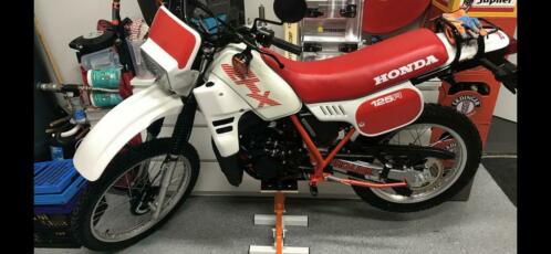 Honda Mtx 125 met kenteken compleet gerestaureerd