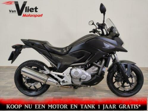 HONDA NC 700 X ABS Mat zwart (bj 2012) nc700x 35kw A2 s d