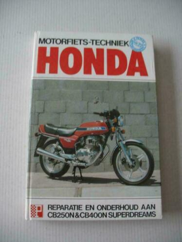 Honda reparatie onderhoudsboek CB250N tm CB400N Ned. vertaa