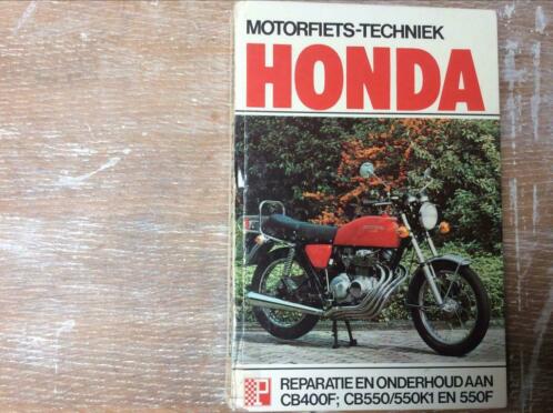 Honda reparatieboek CB400F  CB550F