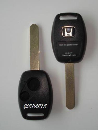 Honda sleutel 2 knop handzender  behuizing