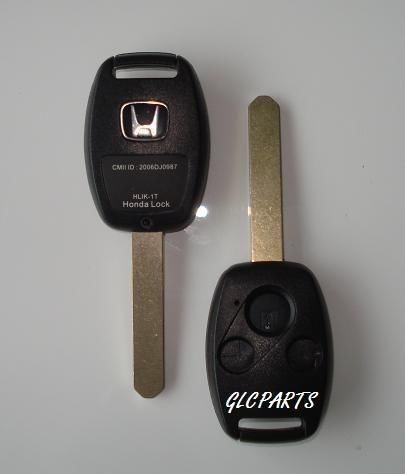 Honda sleutel 3 knop handzender  behuizing