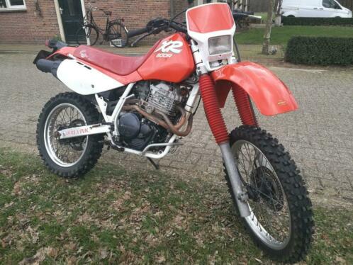 Honda XR600R Crossmotor kenteken