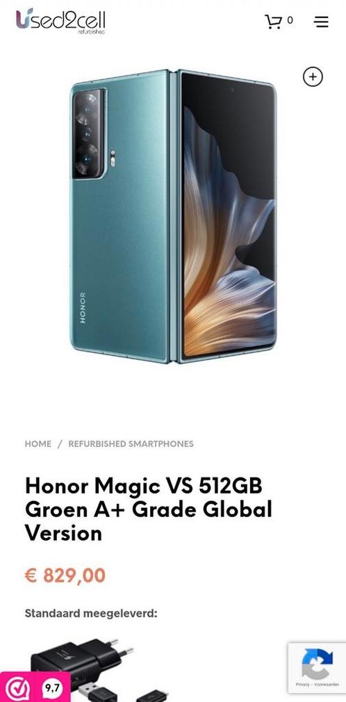 Honor Magic VS 512GB Groen A Grade