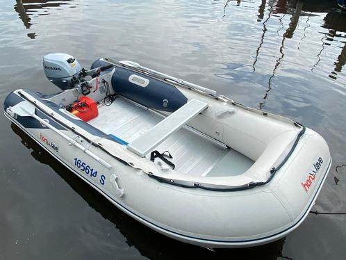Honwave rubberboot met 20 pk Honda kortstaart 4 taxt. Motor