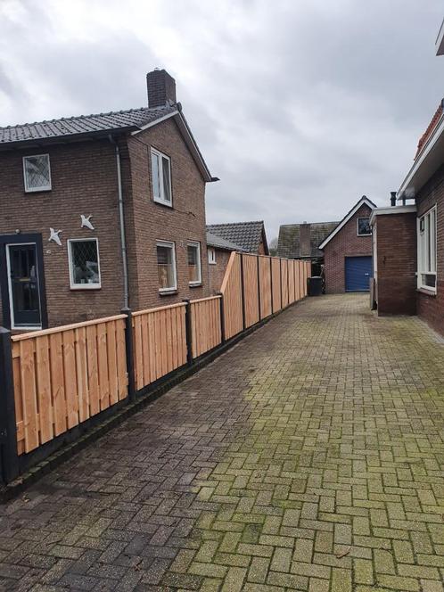 HoutBeton schutting vanaf 95,- per meter