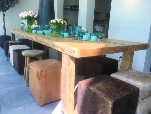 houten boomstam tafel boomtafels met karakter unieke 200 cm