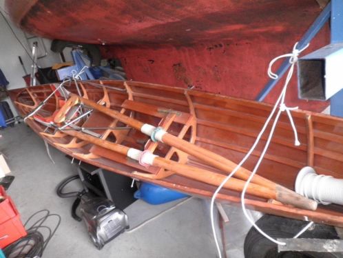 houten eenpersoons wherry