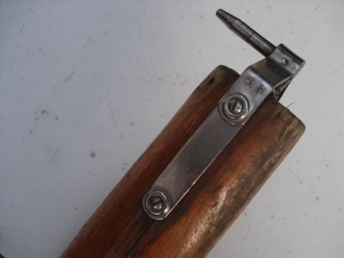 Houten giekje met Holt Allen rvs beslag.