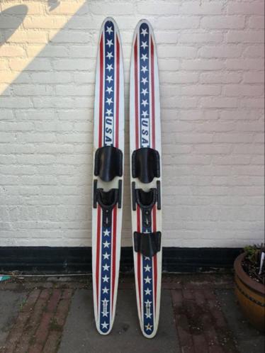 Houten waterskis