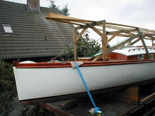houten zeilboot (opknapper)