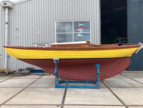 houten zeilboot(folkboot)