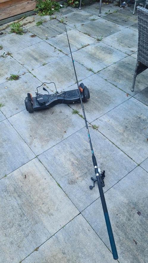 Hoverboard en karperhengel