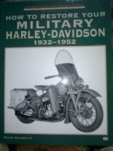 how to restore your militairy Harley-Davidson wla wlc