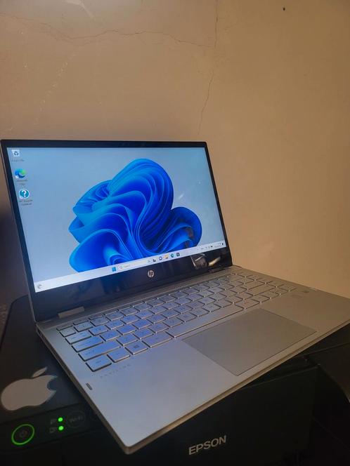 HP 14-inch x360 Laptop met Touchscreen en Intel i7 11th Gen