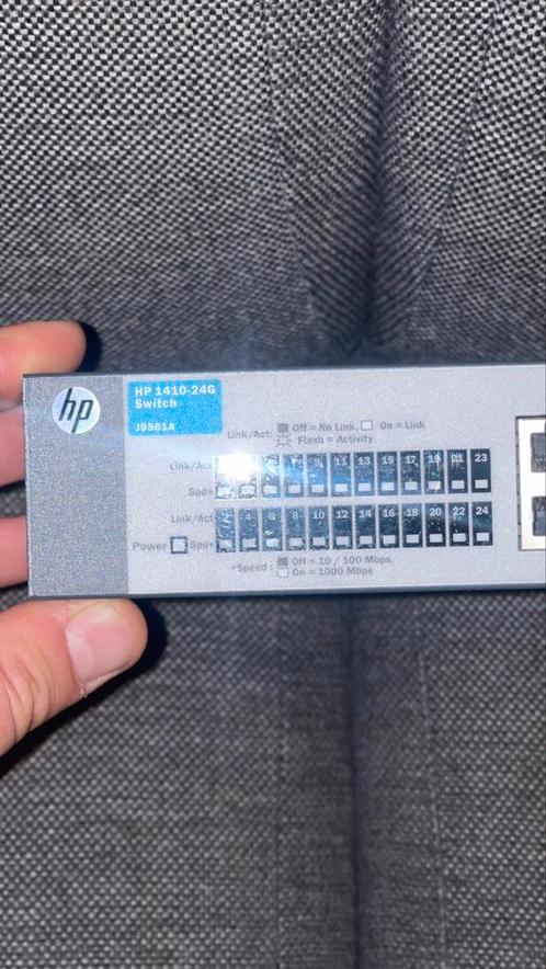HP 1410 24G j9561A switch (zonder kabel)