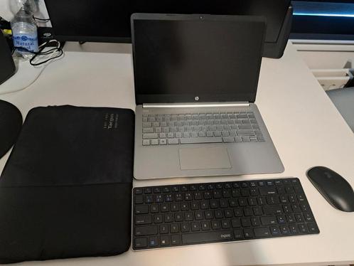 HP 14s-dq2111nd Met toetsenbord muis en laptop tas