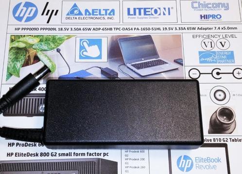 HP 18.5V 3.5A 65W Adapter Elitebook Elitedesk 800 G2 810 G3
