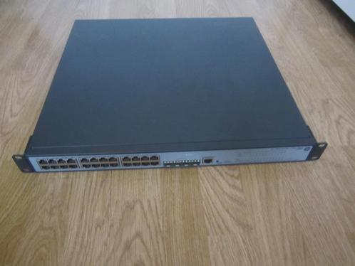 HP 19inch Switch v1910-24G-PoE (170 Watt)  4 SPF Slots (JE0