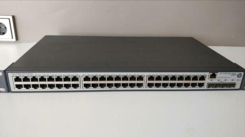 HP 48 poorts gigabit switch V1910-48G (JE009A)