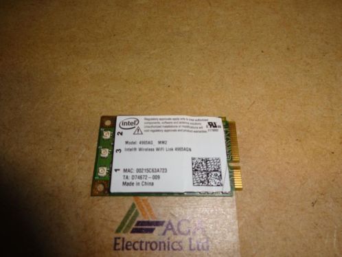 Hp 550 laptop wireless  wifi card, model 4965ag mm2