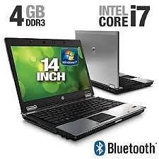 HP 8440P i72.67 GHz. 4GB,Windows 7,Office,320 GB HD, Webcam