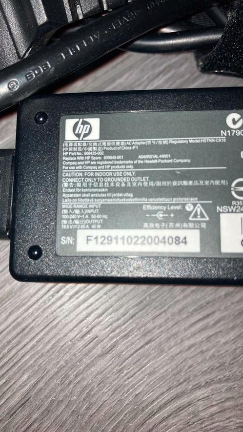 HP adapter 40W dunne punt