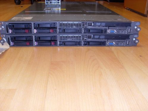 HP DL360 G5 Server 1x Xeon 2Ghz 2GB Geheugen zonder HD