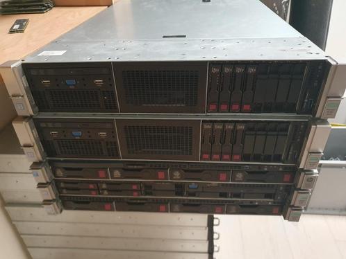 HP DL360DL380 Gen9 servers, met schijven