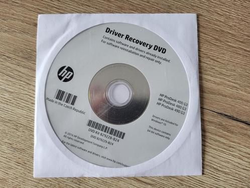 HP Driver Recovery DVD - ProDesk 400 G1, 405 G1, 490 G1