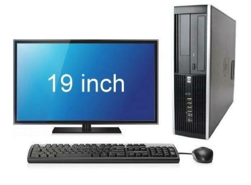 HP Elite 8000 C2D  19 Widescreen  Gratis Win 7 of 10