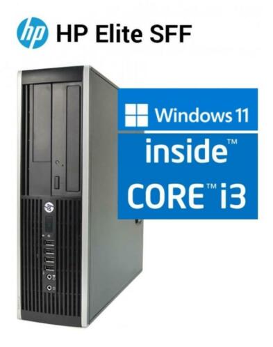 HP Elite 8300 - i3 - 8GB - 128GB SSD - Windows 11 - Garantie
