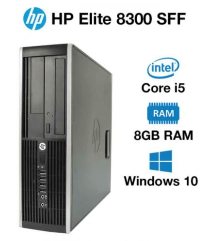 HP Elite 8300 - i5 3e GEN - 8GB - 128GB SSD - 1jr Garantie