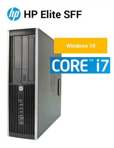 HP Elite Desktop PC - i7 3,40GHz - 8GB - 128GB SSD - Garan..