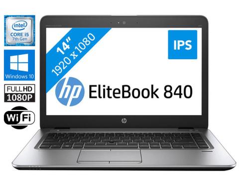 HP EliteBook 840 G4 i5-7200U 8GB 256GB SSD 14 inch Full-HD