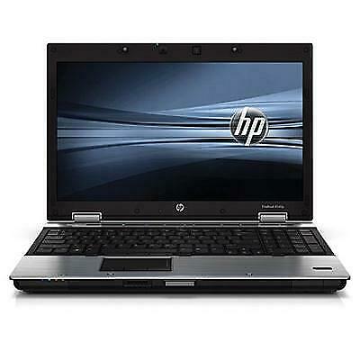 HP Elitebook 8540P Intel i5 8GB 400GB WEBCAM HDMI compatible