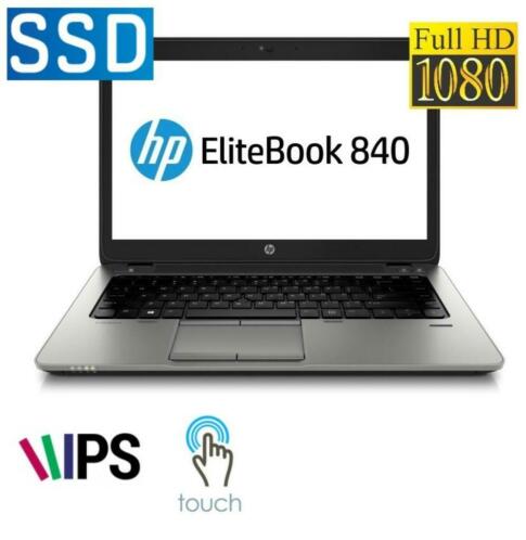 HP EliteBook G2 - TOUCH IPS - i5 5e GEN - 8GB - 256GB SSD 