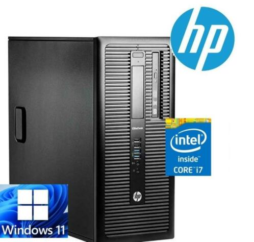 HP EliteDesk 800 G1 - i7 4770 - 8GB - 256GB SSD - Windows 11
